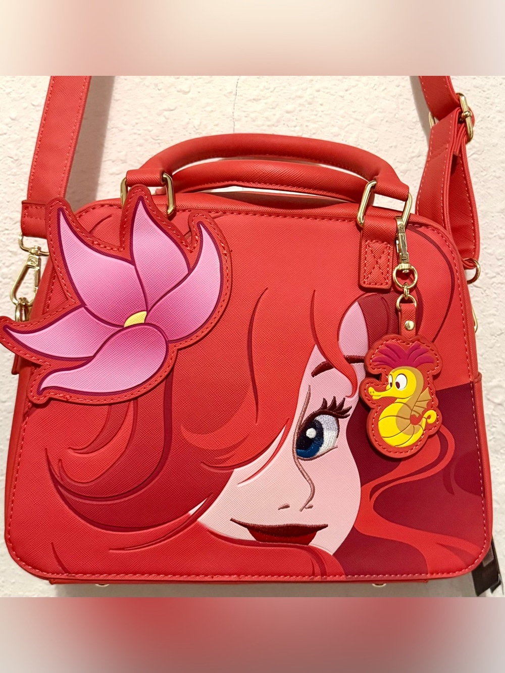 Loungefly Disney Ariel The Little Mermaid 35th Anniversary Cosplay Crossbody bag